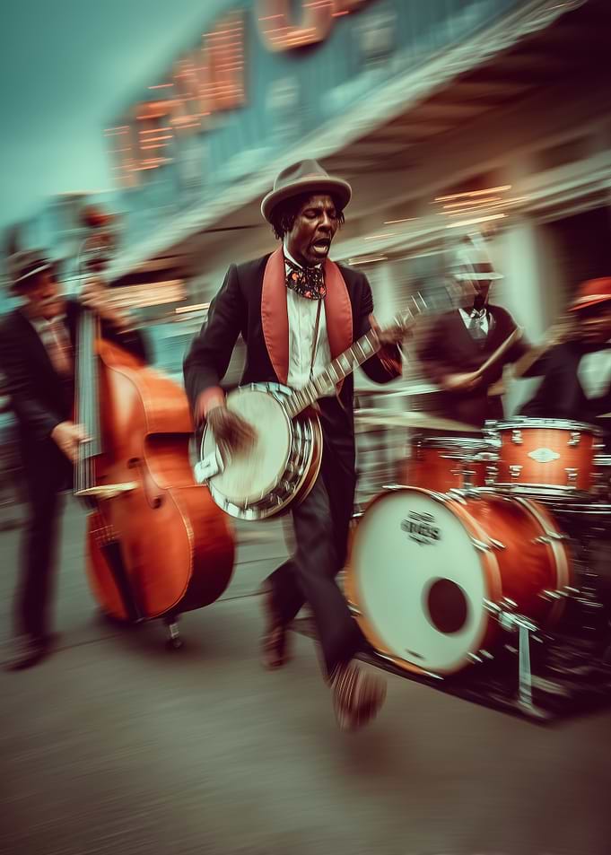 New Orleans Jazz Band Performance
