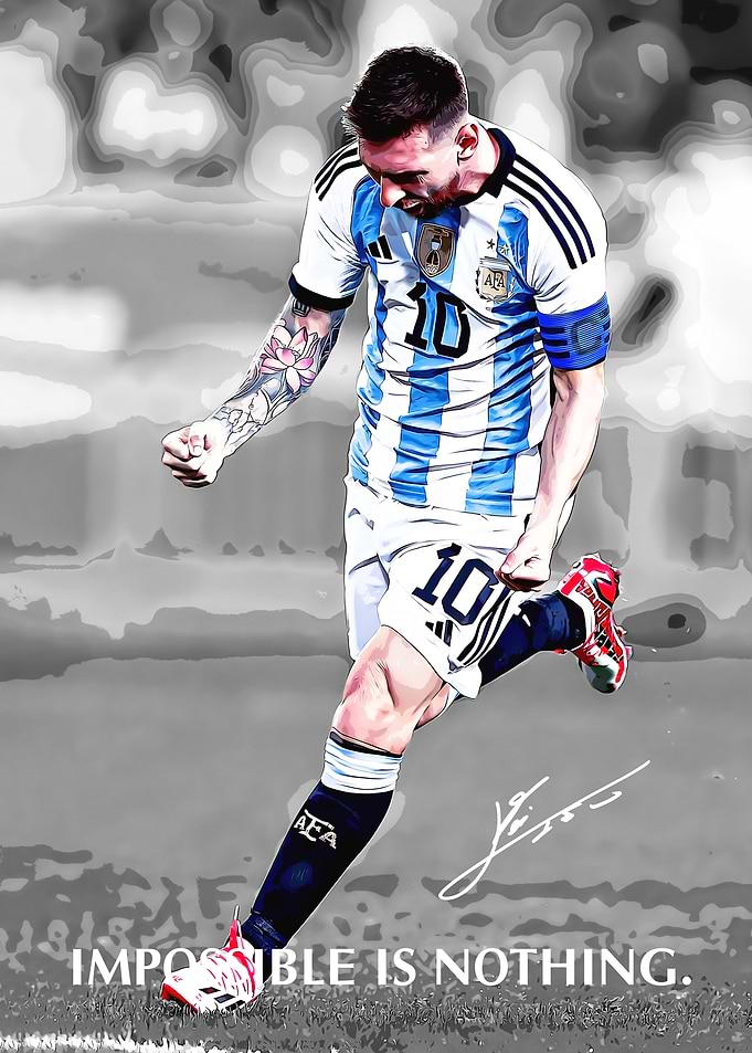 Lionel Messi Celebration