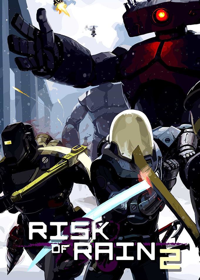 Risk of Rain 2 Game Cover Art