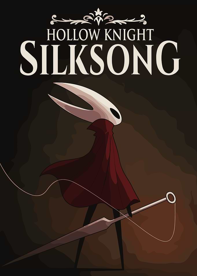 Hollow Knight: Silksong Game Cover Art