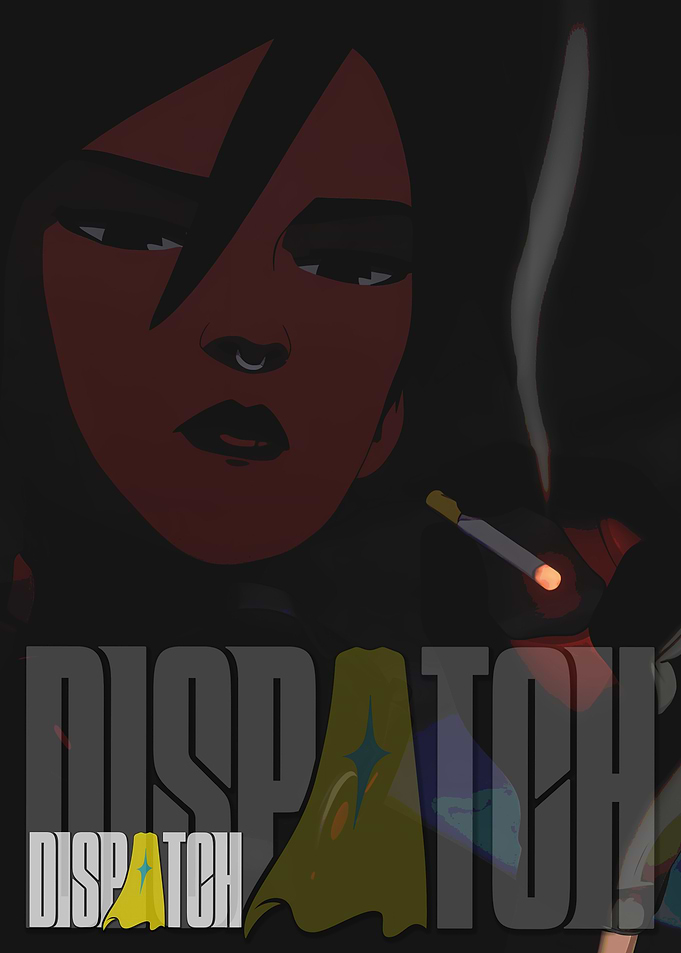 Dispatch: Animated Character Smoking Cigarette