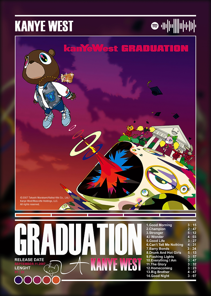 Kanye West - Graduation Album Cover
