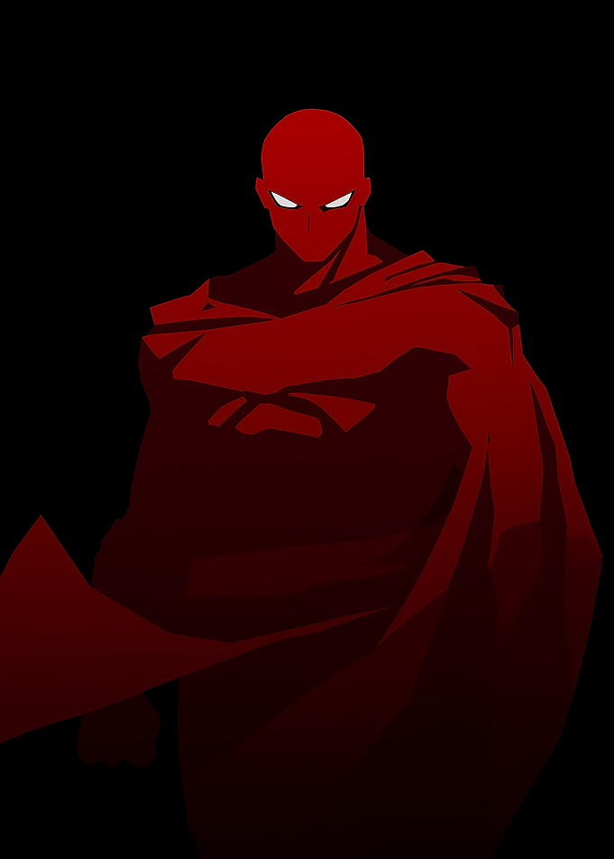Red Hood Minimalist Art