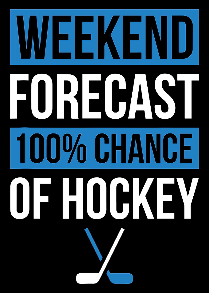 Weekend Hockey Forecast Graphic