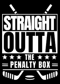 Straight Outta The Penalty Box Hockey