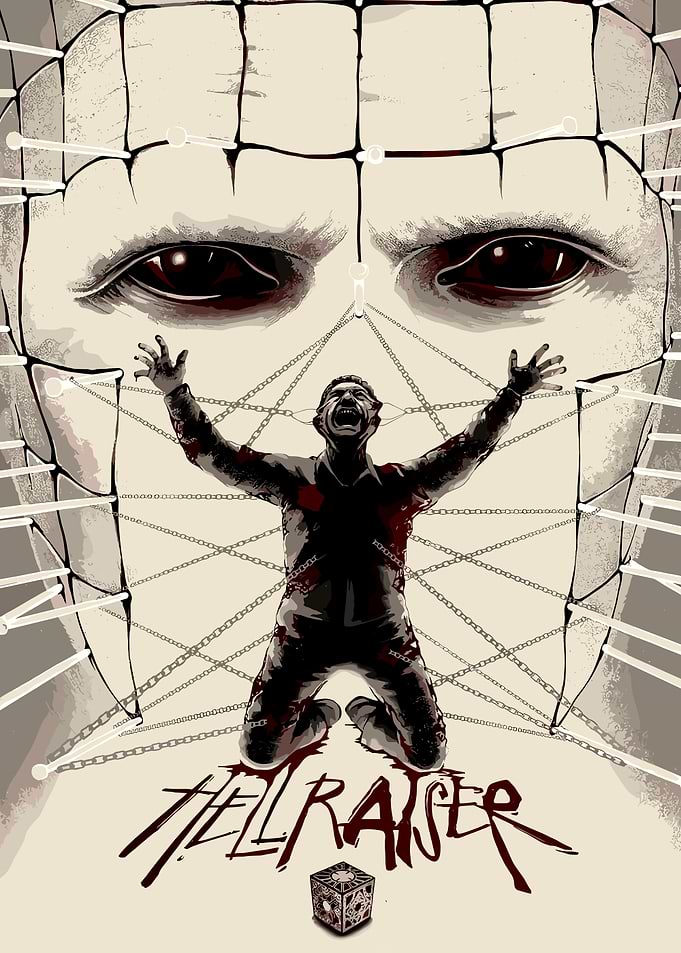 Hellraiser Movie Poster Art
