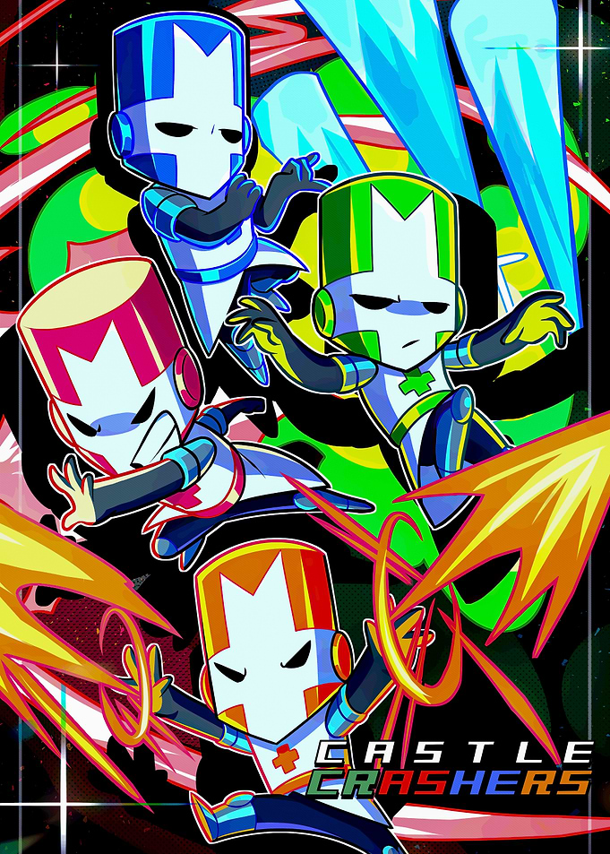 Castle Crashers Knights Action