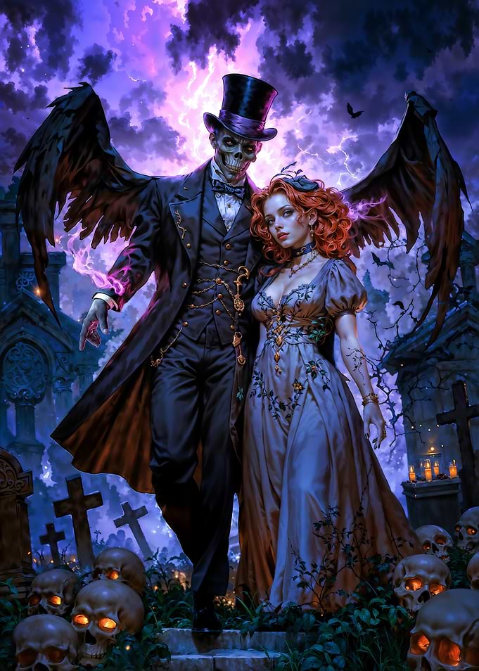 The Bone Court Of Maman Brigitte and Baron Samedi
