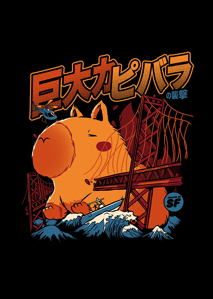 Capybara Monster Attack