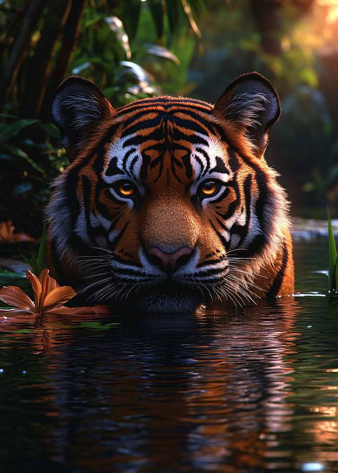 Tiger in Water