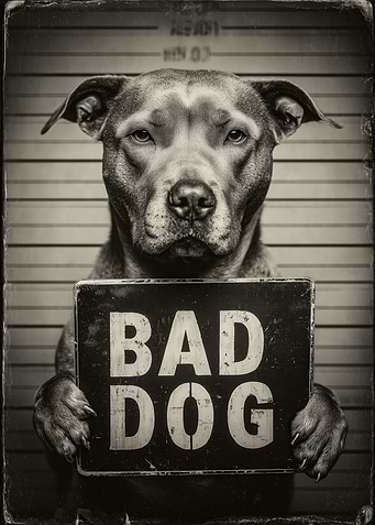 Bad Dog Mugshot