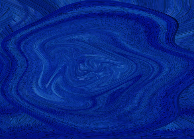 Abstract Blue Swirl SAID4