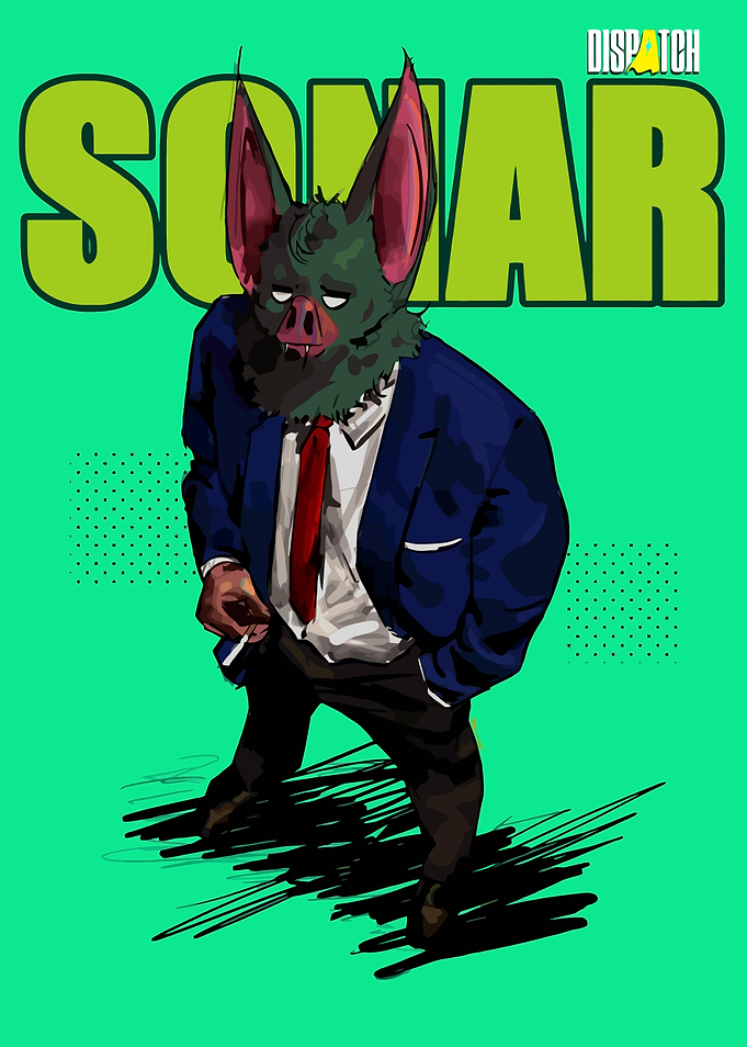 Bat Character in Suit