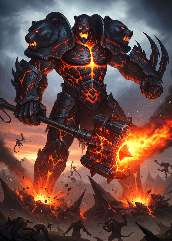 Lava Giant Hammer