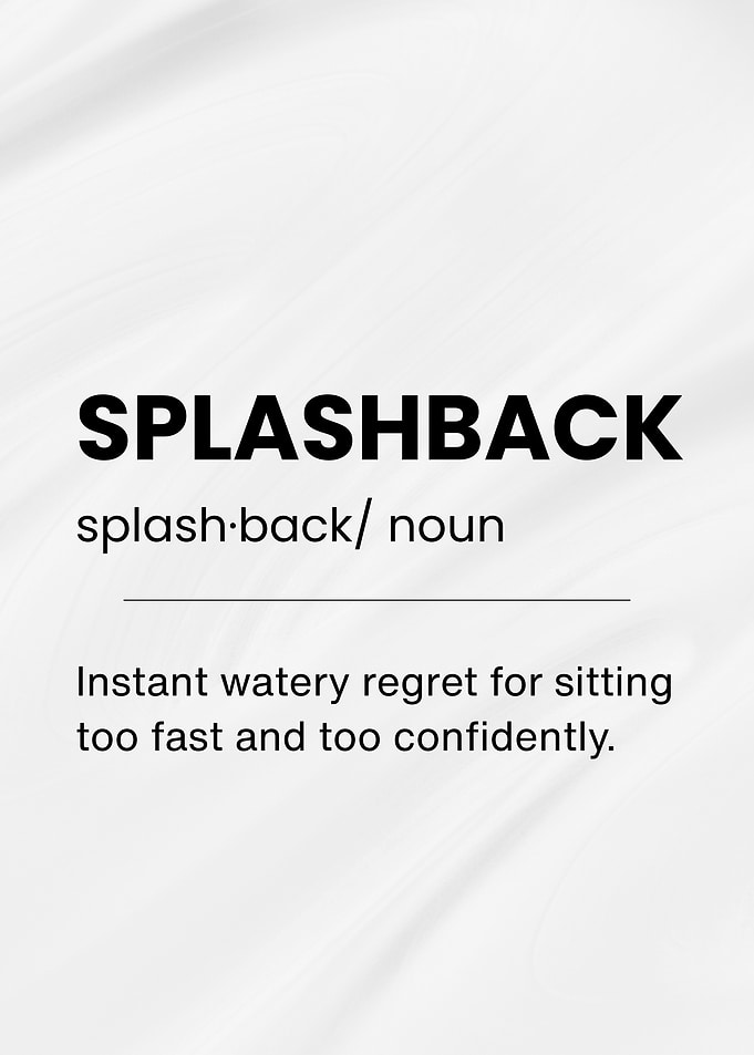 Splashback Definition Funny Text Art