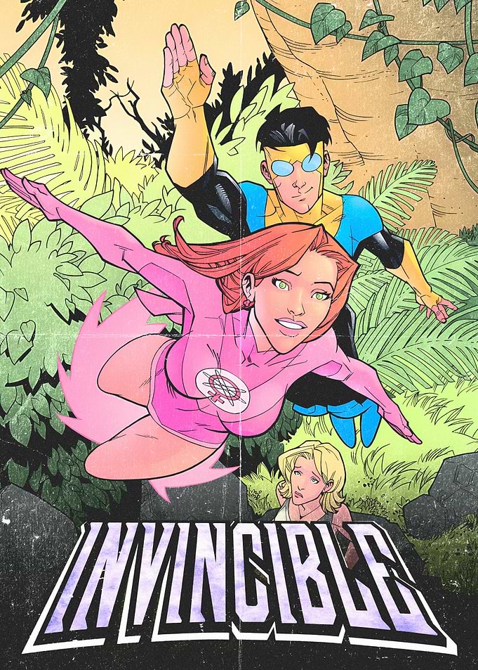 Invincible Comic Book Cover Art
