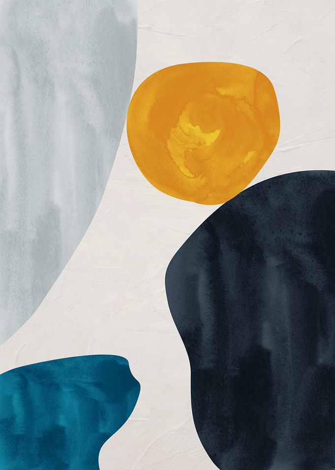 Abstract Watercolor Shapes