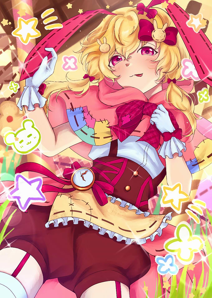 Anime Girl in Bunny Outfit