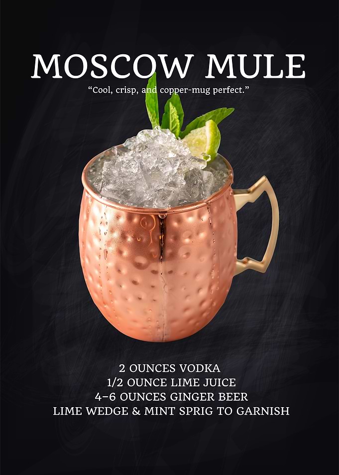 Moscow Mule Cocktail Recipe