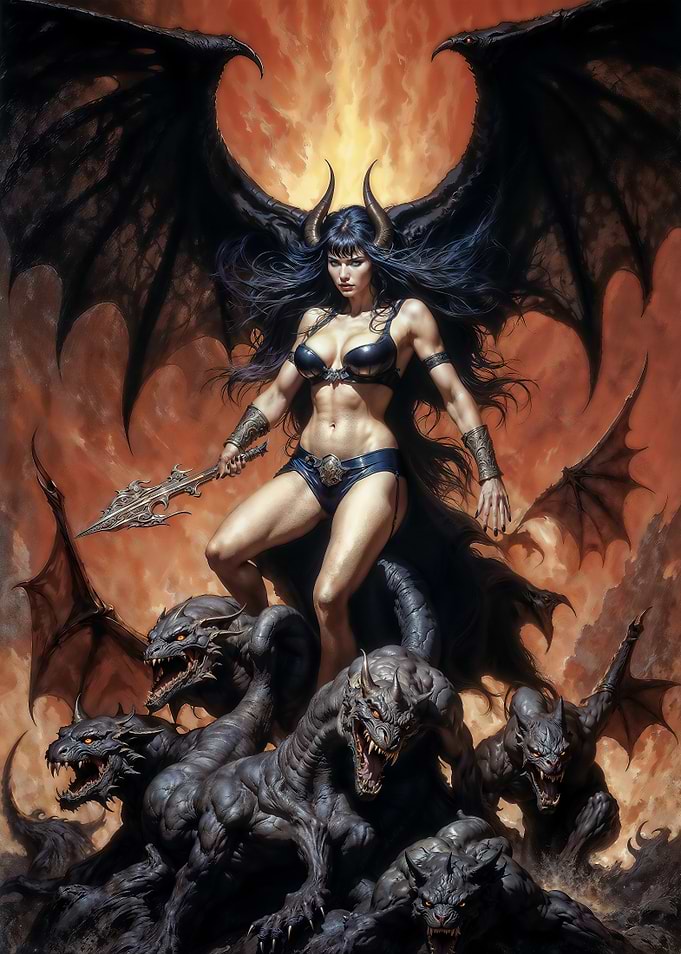 The Eternal Woman Unbowed, Demon Lilith