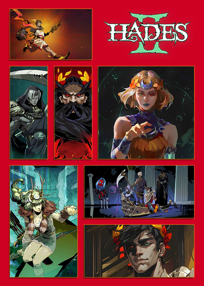Hades II Character Collage