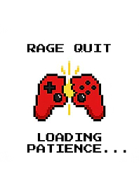Rage Quit Pixel Art
