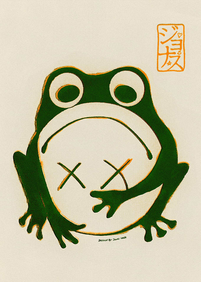 Grumpy Frog