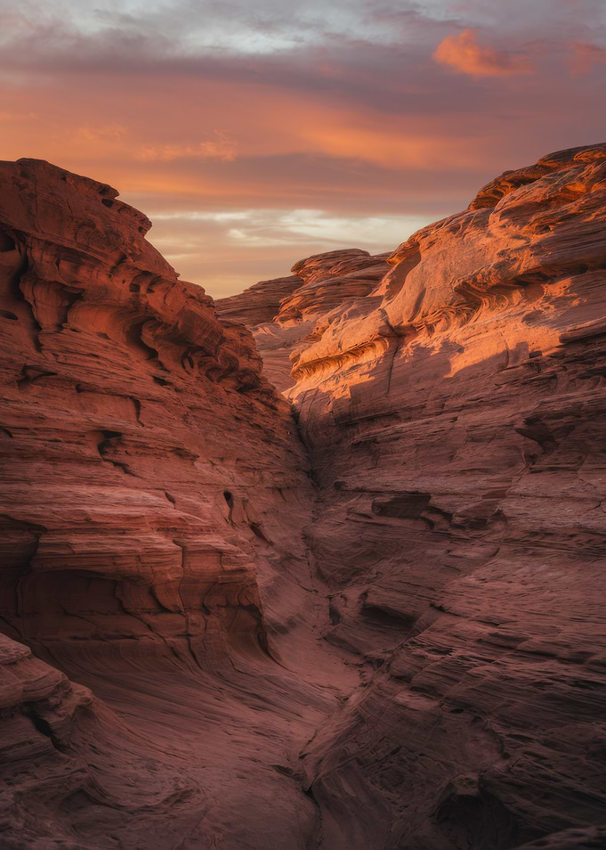 Antelope Canyon at Sunset