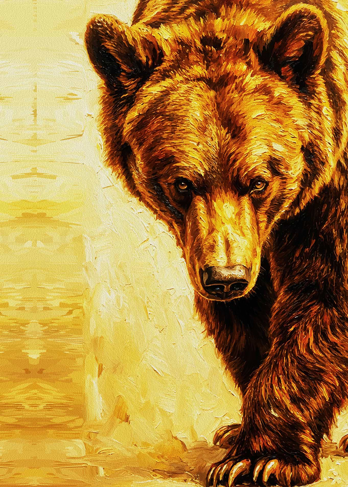 Brown Bear Portrait