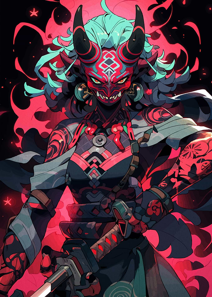 Oni Warrior Katana