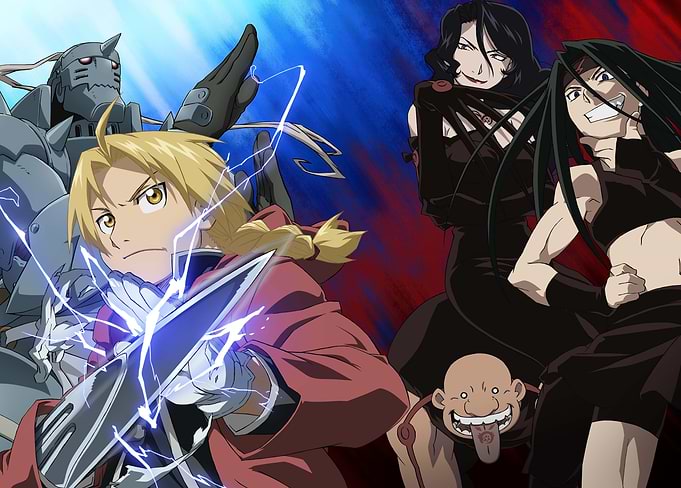 Elric Brothers vs. Homunculi Showdown