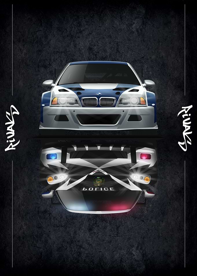 BMW M3 GTR VS Sergeant Cross