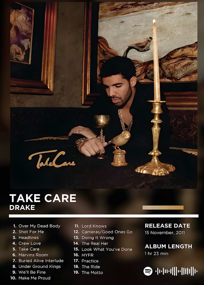 Drake - Take Care Album Cover