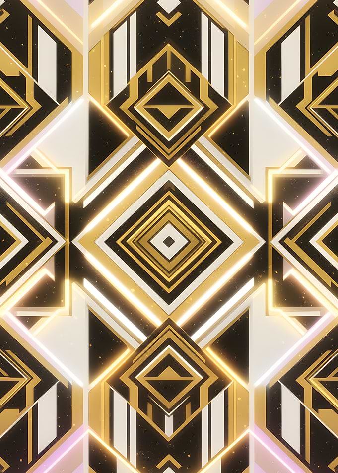 Art Deco Geometric Pattern