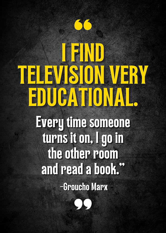 Groucho Marx Television Quote