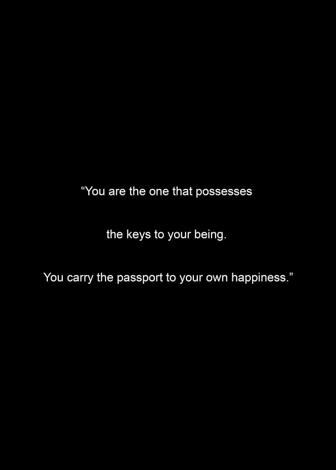 Keys to Being, Passport to Happiness