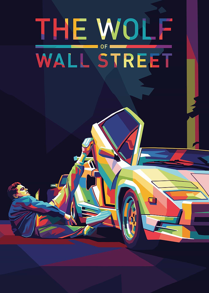 The Wolf of Wall Street Artwork