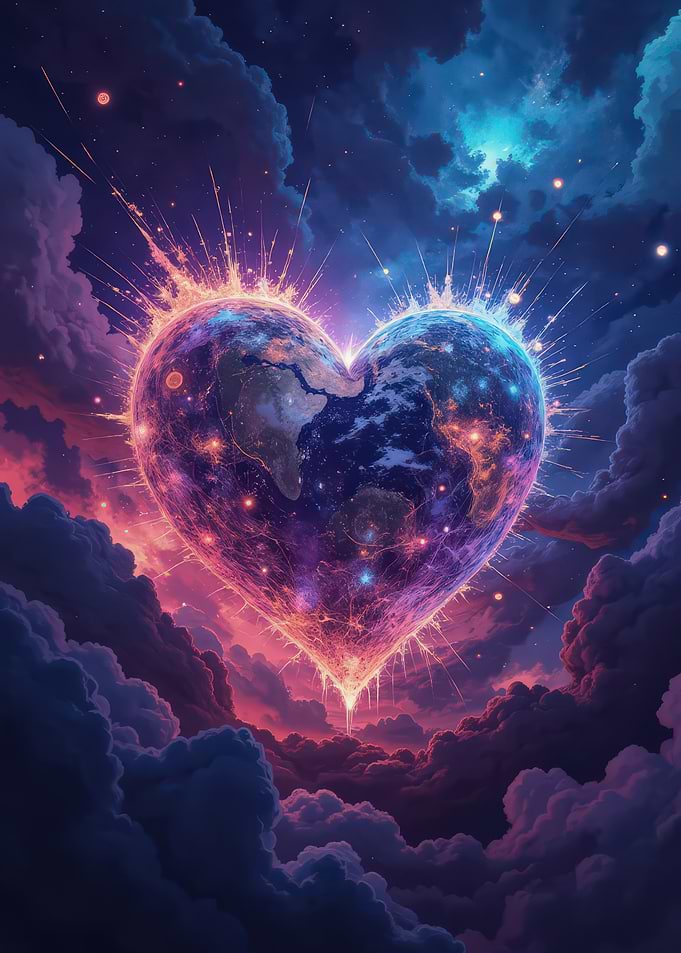 Heart-Shaped Earth