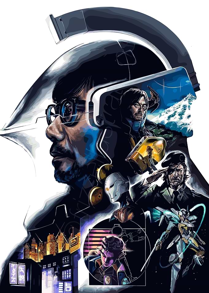 Hideo Kojima Tribute Art