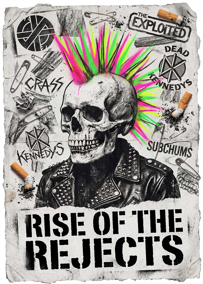Punk Skull with Rise of the Rejects