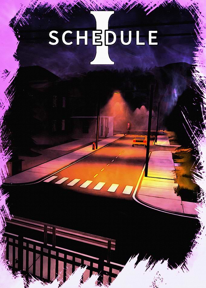 Schedule I Night Street Scene