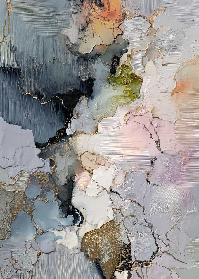 Abstract Textured Painting