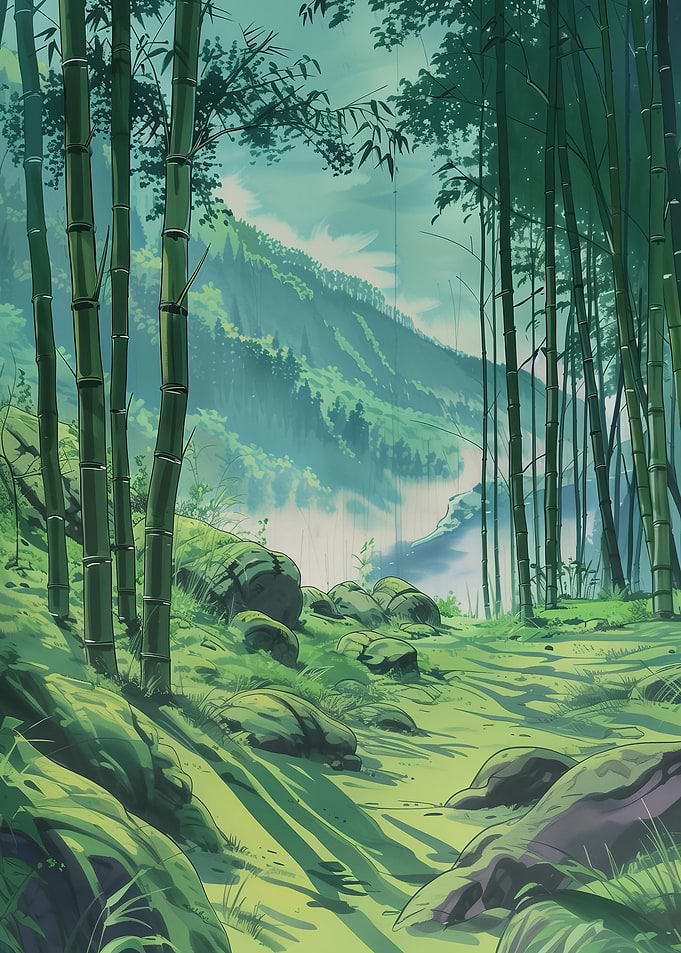 Bamboo Forest Landscape