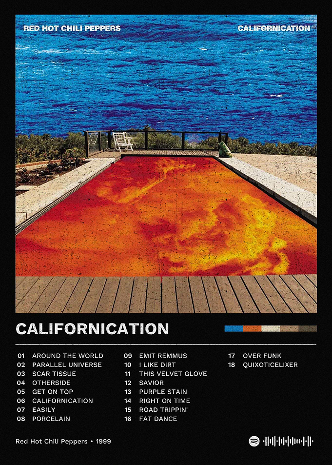 Red Hot Chili Peppers Californication Album