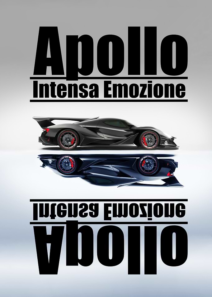 Apollo Intensa Emozione Car Reflection