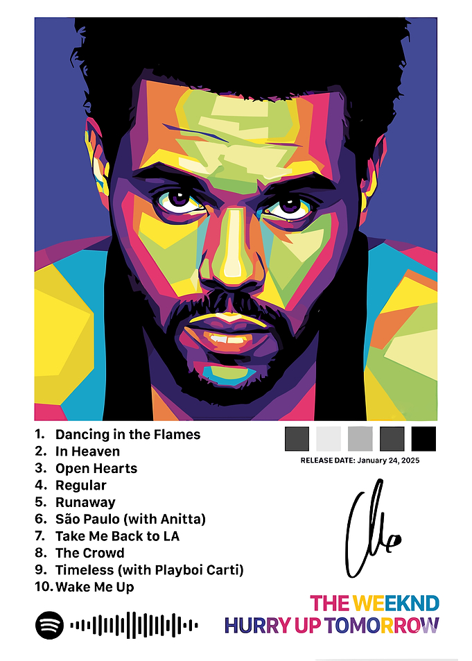 The Weeknd - Hurry Up Tomorrow Album