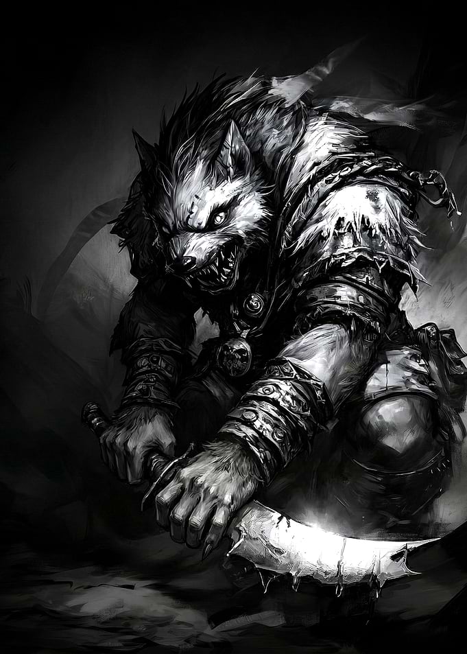 Savage Moonblade – The Gnoll Warrior