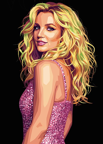 Britney Spears Portrait