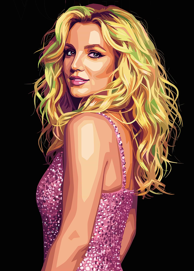 Britney Spears Portrait