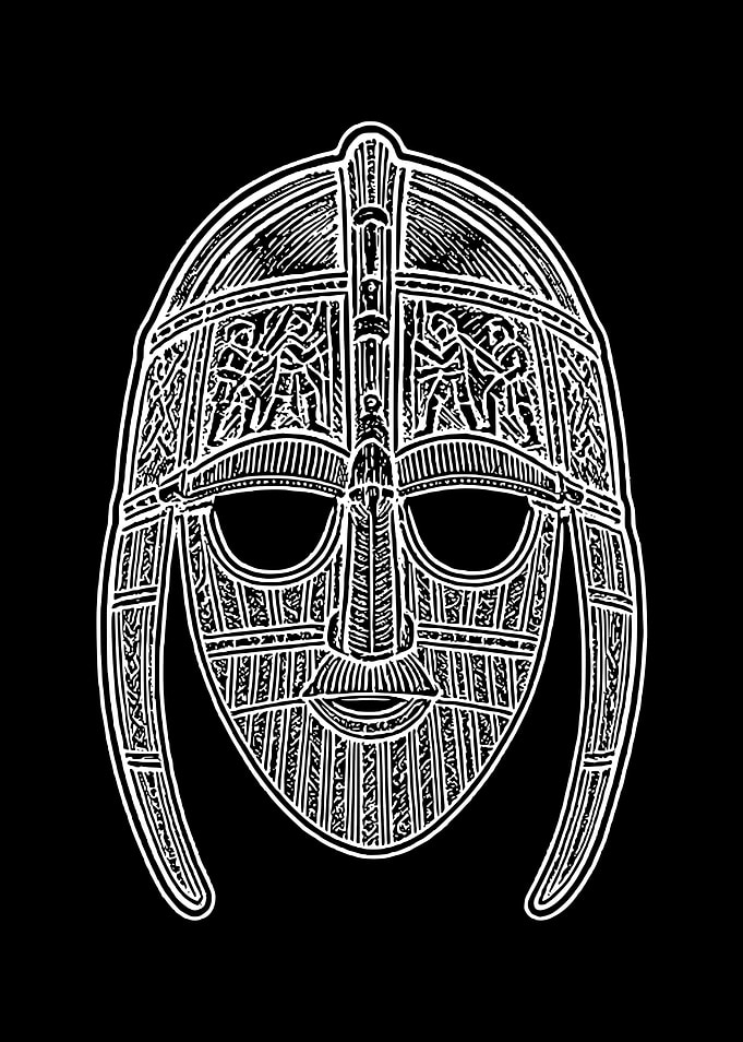 Sutton Hoo Anglo Saxon Helmet